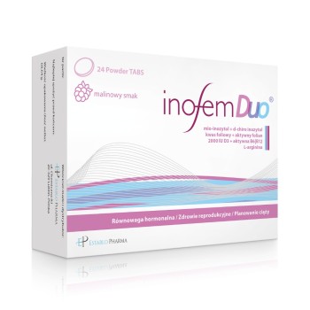 Inofem Duo Tabs (24 tablete masticabile), Establo Pharma Inofem Duo Tabs (24 tablete masticabile), Establo Pharma
