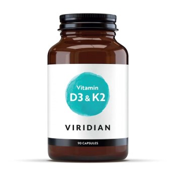 Vitamin D3 & K2 (90 capsule), Viridian Vitamin D3 & K2 (90 capsule), Viridian