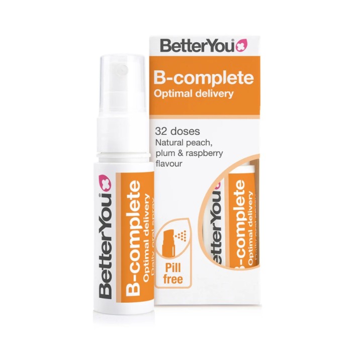 B Complete Oral Spray (25 ml), BetterYou de la Biom.ro. Online e mai simplu B Complete Oral Spray (25 ml), BetterYou de la Biom.ro. Online e mai simplu