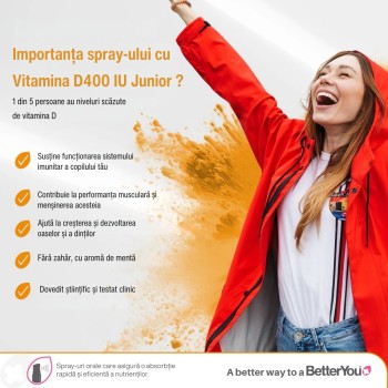 D400 Junior Vitamin D Oral Spray (15 ml), BetterYou D400 Junior Vitamin D Oral Spray (15 ml), BetterYou