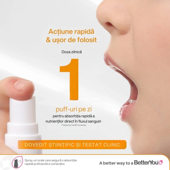 D400 Junior Vitamin D Oral Spray (15 ml), BetterYou D400 Junior Vitamin D Oral Spray (15 ml), BetterYou