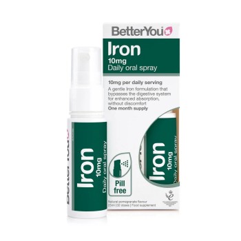 Iron 10 Oral Spray (25 ml), BetterYou Iron 10 Oral Spray (25 ml), BetterYou