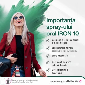 Iron 10 Oral Spray (25 ml), BetterYou Iron 10 Oral Spray (25 ml), BetterYou