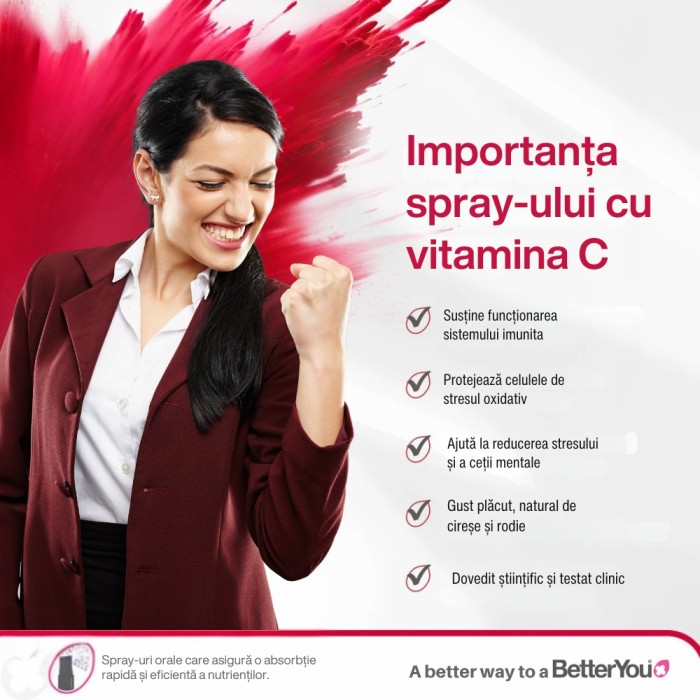Vitamina C Oral Spray (50 ml), BetterYou Vitamina C Oral Spray (50 ml), BetterYou