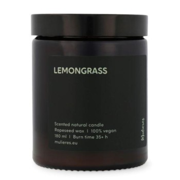 Lumanare naturala Lemongrass (180ml), Mulieres Lumanare naturala Lemongrass (180ml), Mulieres
