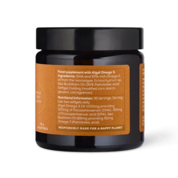 True Omega+ Omega-3, Omega-7 (60 capsule softgel), Ancient and Brave