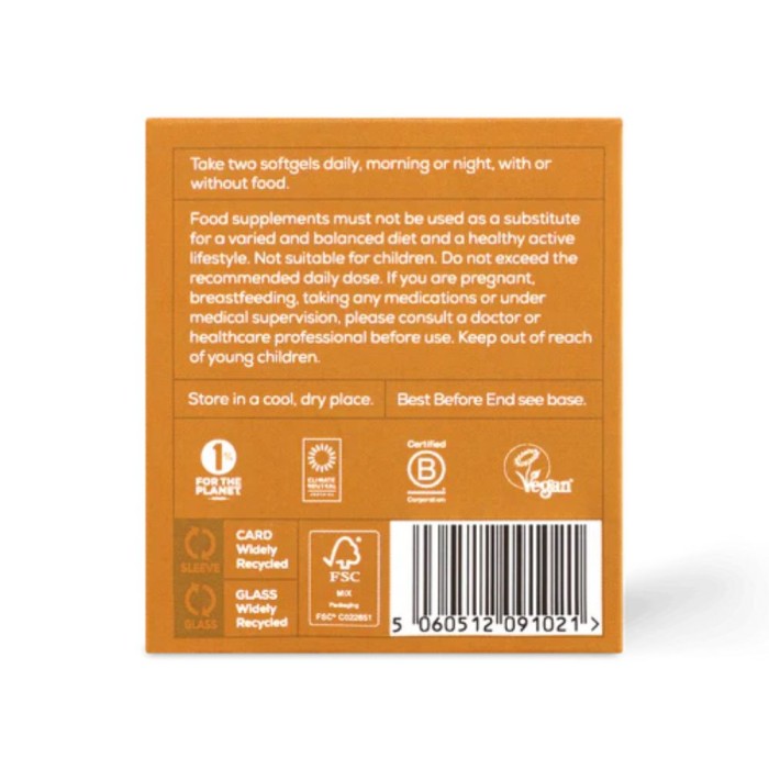 True Omega+ Omega-3, Omega-7 (60 capsule softgel), Ancient and Brave