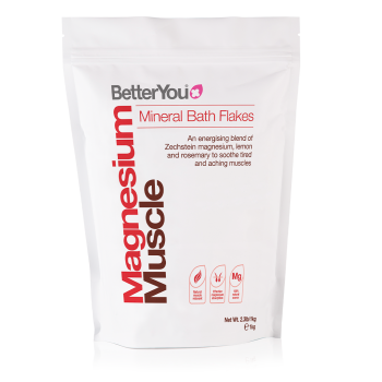 Fulgi de baie cu magneziu pentru mușchi (1000 grame), BetterYou Fulgi de baie cu magneziu pentru mușchi (1000 grame), BetterYou
