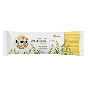 Spaghetii din grau spelta alb eco (500 grame), Biona Spaghetii din grau spelta alb eco (500 grame), Biona