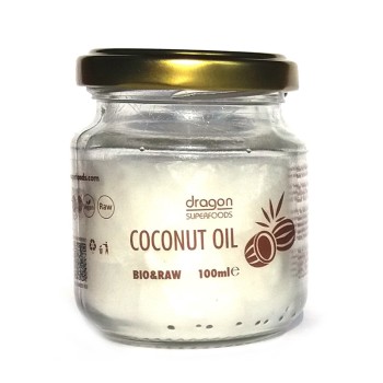 Ulei de cocos virgin eco (100 ml), Dragon Superfoods Ulei de cocos virgin eco (100 ml), Dragon Superfoods