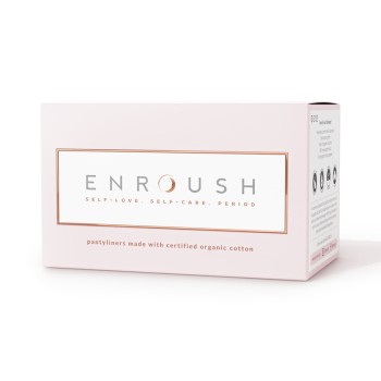 Absorbante zilnice bumbac organic (24 bucati), Enroush