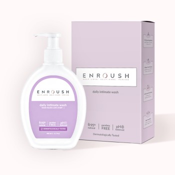 Gel intim 95% natural, antibacterial (200 ml), Enroush