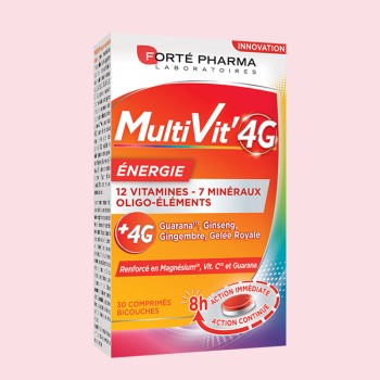 Multivit 4G Energie (30 comprimate), Forte Pharma Multivit 4G Energie (30 comprimate), Forte Pharma