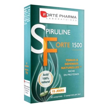 Spirulina Forte 1500 mg (30 tablete), Forte Pharma Spirulina Forte 1500 mg (30 tablete), Forte Pharma