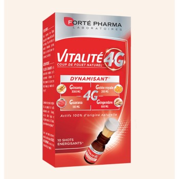 Vitalite 4G Dynamisant (10 shots), Forte Pharma Vitalite 4G Dynamisant (10 shots), Forte Pharma