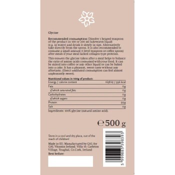 Glicina (500 grame), GAL Glicina (500 grame), GAL