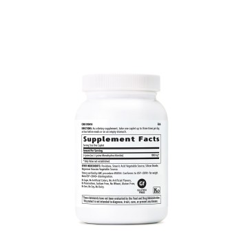 Gnc L-lysine 1000 Mg, L-lizina, 90 Tb