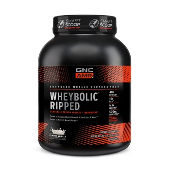 Gnc Amp Wheybolic Ripped, Proteina Din Zer, Cu Aroma De Vanilie,1148.4 G