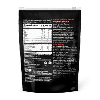 Gnc Amp Wheybolic Ripped, Proteina Din Zer, Cu Aroma De Ciocolata, 493.2 G