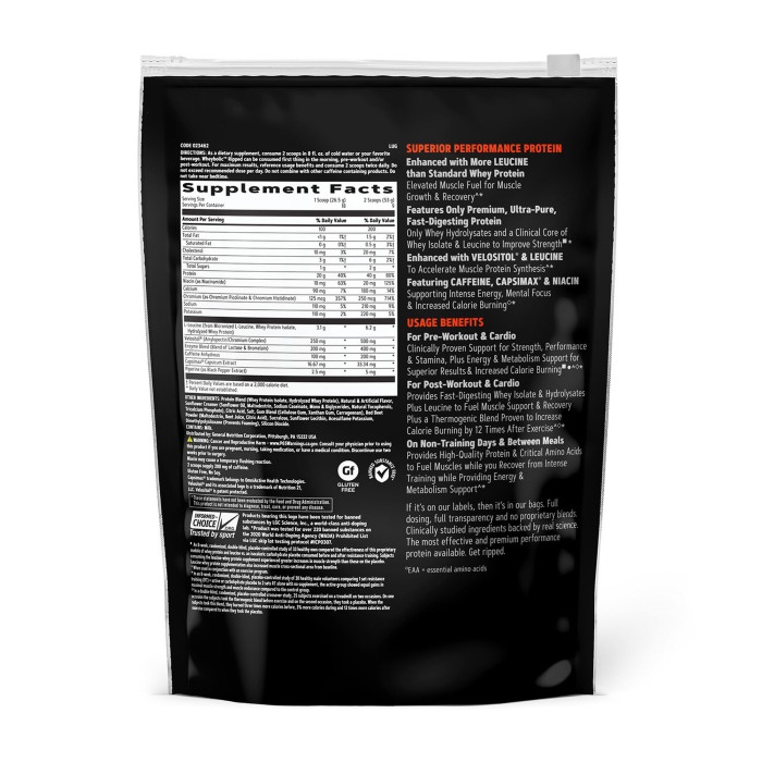 Gnc Amp Wheybolic Ripped, Proteina Din Zer, Cu Aroma De Crema De Capsuni, 477 G Gnc Amp Wheybolic Ripped, Proteina Din Zer, Cu Aroma De Crema De Capsuni, 477 G