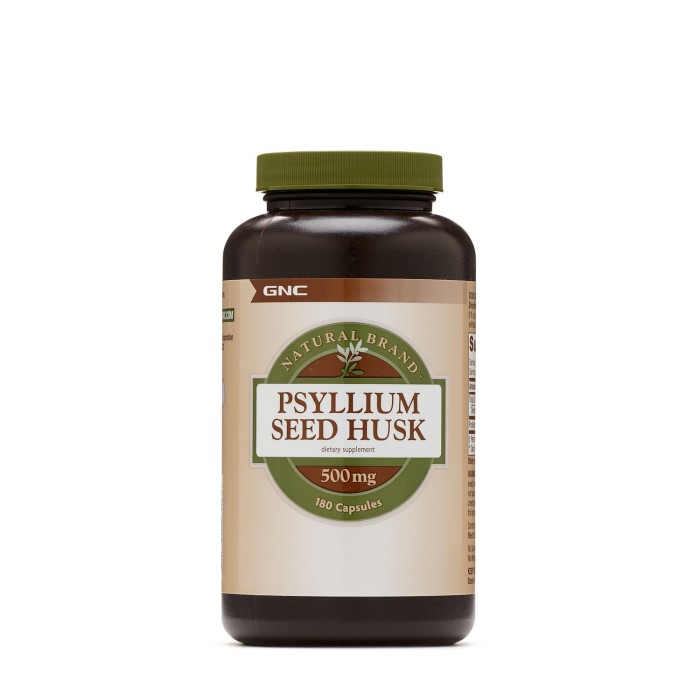 Gnc Natural Brand Psyllium Seed Husk 500 Mg, Seminte De Psyllium Decordicate, 180 Cps Gnc Natural Brand Psyllium Seed Husk 500 Mg, Seminte De Psyllium Decordicate, 180 Cps