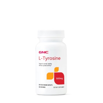 Gnc L-tyrosine 500 Mg, L-tirozina, 60 Tb