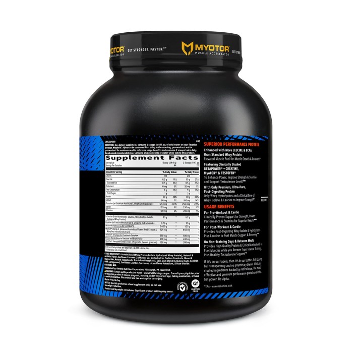 Gnc Amp Wheybolic Alpha, Proteina Din Zer, Cu Aroma De Vanilie, 1254 G Gnc Amp Wheybolic Alpha, Proteina Din Zer, Cu Aroma De Vanilie, 1254 G
