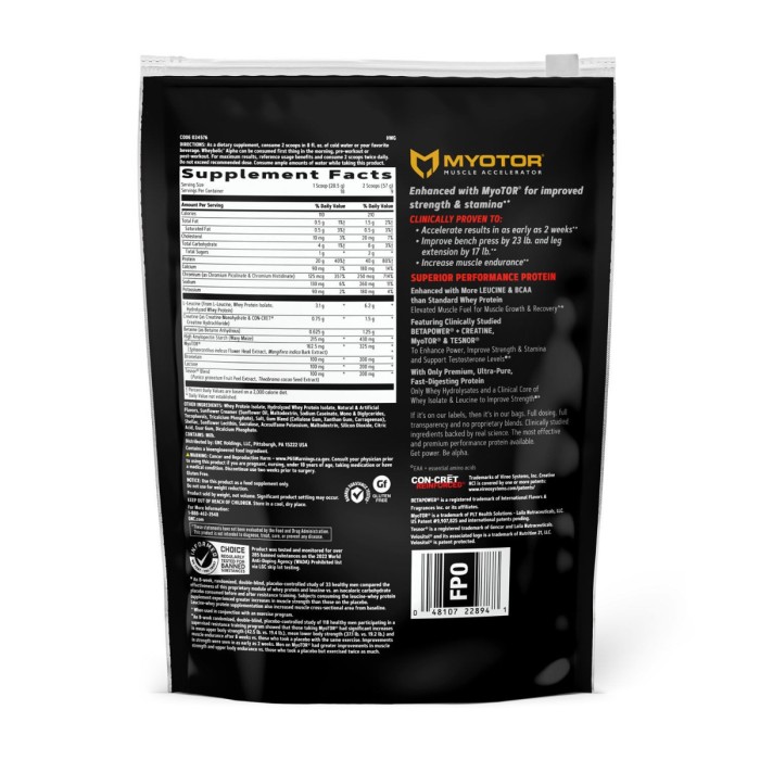 Gnc Amp Wheybolic Alpha, Proteina Din Zer, Cu Aroma De Vanilie, 537.3 G Gnc Amp Wheybolic Alpha, Proteina Din Zer, Cu Aroma De Vanilie, 537.3 G