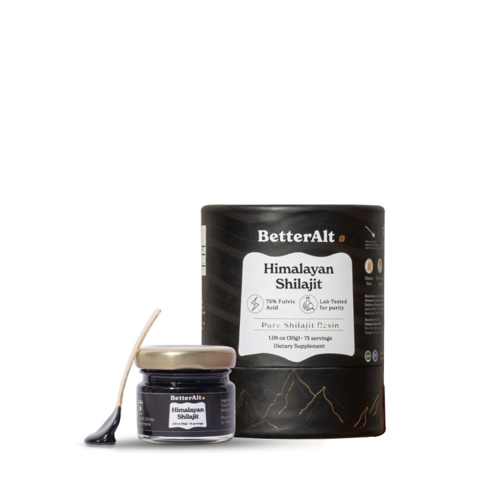 Better Alt Shilajit Himalayan, Rasina Pura Cu 75% Acid Fulvic, 30g Better Alt Shilajit Himalayan, Rasina Pura Cu 75% Acid Fulvic, 30g