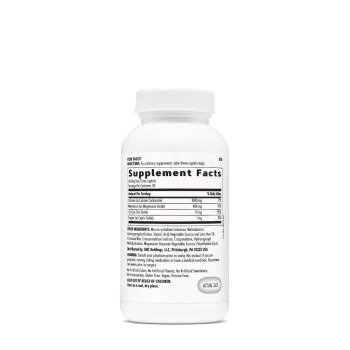 Gnc Calciu 1000 Mg Magneziu 400 Mg With Zinc & Cooper, Formula Premium De Calciu, Magneziu, Zinc Si Cupru, 90 Cps