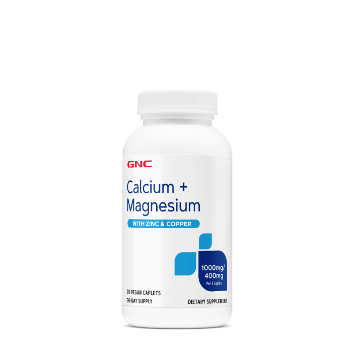 Gnc Calciu 1000 Mg Magneziu 400 Mg With Zinc & Cooper, Formula Premium De Calciu, Magneziu, Zinc Si Cupru, 90 Cps Gnc Calciu 1000 Mg Magneziu 400 Mg With Zinc & Cooper, Formula Premium De Calciu, Magneziu, Zinc Si Cupru, 90 Cps