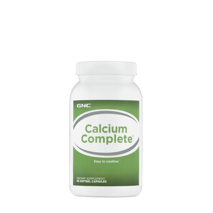 Gnc Calcium Complete, Calciu, 90 Cps Gnc Calcium Complete, Calciu, 90 Cps