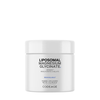 Codeage Liposomal Magnesium Glycinate, Magneziu Bisglicinat Lipozomal - Formula Avansata Pentru Absorbtie Superioara, 85.20 G