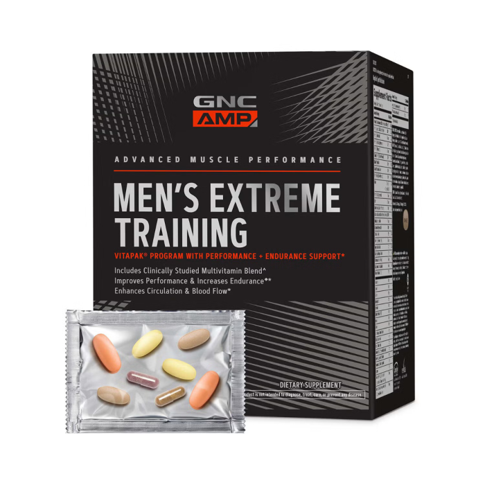 Gnc Amp Men's Extreme Training, Program Vitapak Pentru Performanta Si Anduranta, 30 Pachete Gnc Amp Men's Extreme Training, Program Vitapak Pentru Performanta Si Anduranta, 30 Pachete