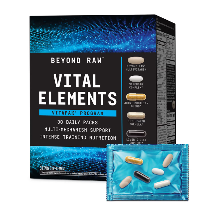 Gnc Beyond Raw Vital Elements Vitapak, Program Cu Elemente Vitale Pentru Performanta Si Anduranta Maximizate, 30 Pliculete Gnc Beyond Raw Vital Elements Vitapak, Program Cu Elemente Vitale Pentru Performanta Si Anduranta Maximizate, 30 Pliculete