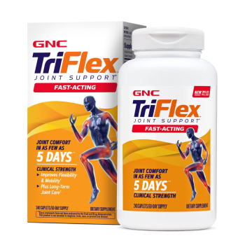 Gnc Triflex Fast-acting, Apresflex Studiat Clinic , Formula Premium Pentru Sanatatea Articulatiilor, 240 Tb