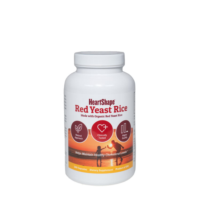 Sylvan Red Yeast Rice, Drojdie De Orez Rosu Organica, Pentru Sanatatea Cardiovasculara Si Reducerea Colesterolului, 1200 Mg, 240 Cps Sylvan Red Yeast Rice, Drojdie De Orez Rosu Organica, Pentru Sanatatea Cardiovasculara Si Reducerea Colesterolului, 1200 Mg, 240 Cps