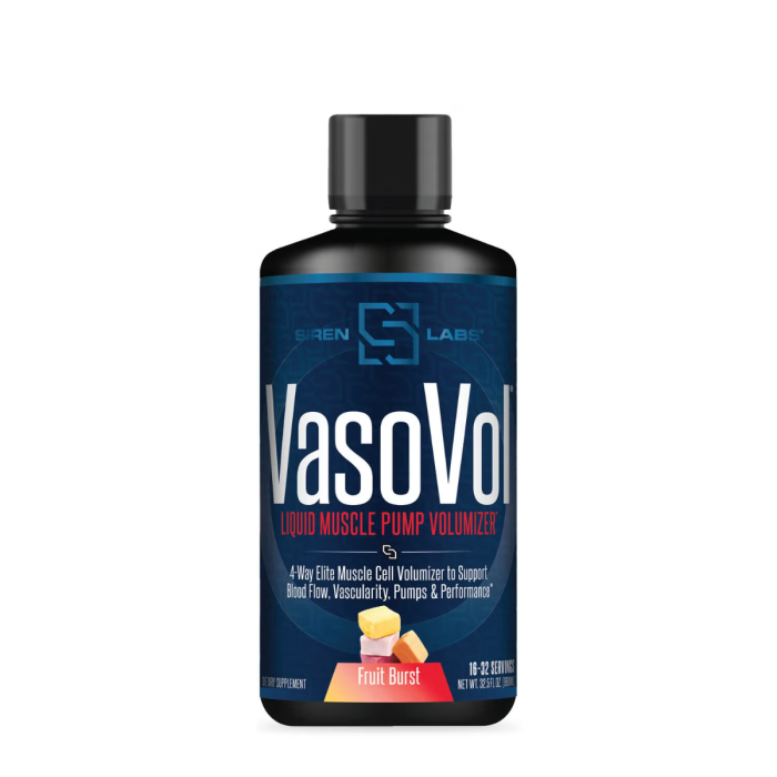 Sirenlabs Vaso Vol Fruit Burst Flavor, Formula Pentru Cresterea Masei Musculare Cu Aroma De Fruit Burst, 960 Ml Sirenlabs Vaso Vol Fruit Burst Flavor, Formula Pentru Cresterea Masei Musculare Cu Aroma De Fruit Burst, 960 Ml