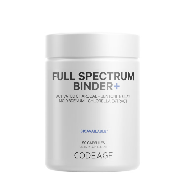 Codeage Universal Binder + Full Spectrum, Formula Pentru Eliminarea Toxinelor Si Sustinerea Microbiomului, 90 Cps Codeage Universal Binder + Full Spectrum, Formula Pentru Eliminarea Toxinelor Si Sustinerea Microbiomului, 90 Cps