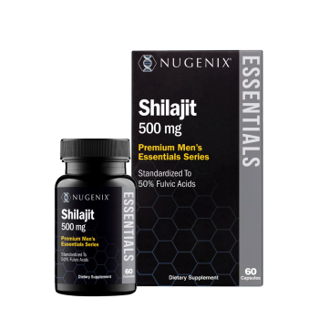 Nugenix Shilajit 500 Mg, Rasina Pura De Shilajit Din Himalaya, 60 Cps