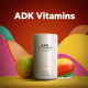Codage Adk Vitamin Supplement, Formula Pentru O Piele Sanatoasa, Oase Puternice Si Sistem Imunitar Active, 180 Cps Codage Adk Vitamin Supplement, Formula Pentru O Piele Sanatoasa, Oase Puternice Si Sistem Imunitar Active, 180 Cps