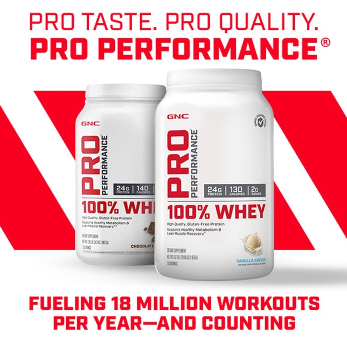 Gnc Pro Performance 100% Whey, Proteina Din Zer Cu Aroma De Vanilie, Testata Antidoping, 2176 G Gnc Pro Performance 100% Whey, Proteina Din Zer Cu Aroma De Vanilie, Testata Antidoping, 2176 G