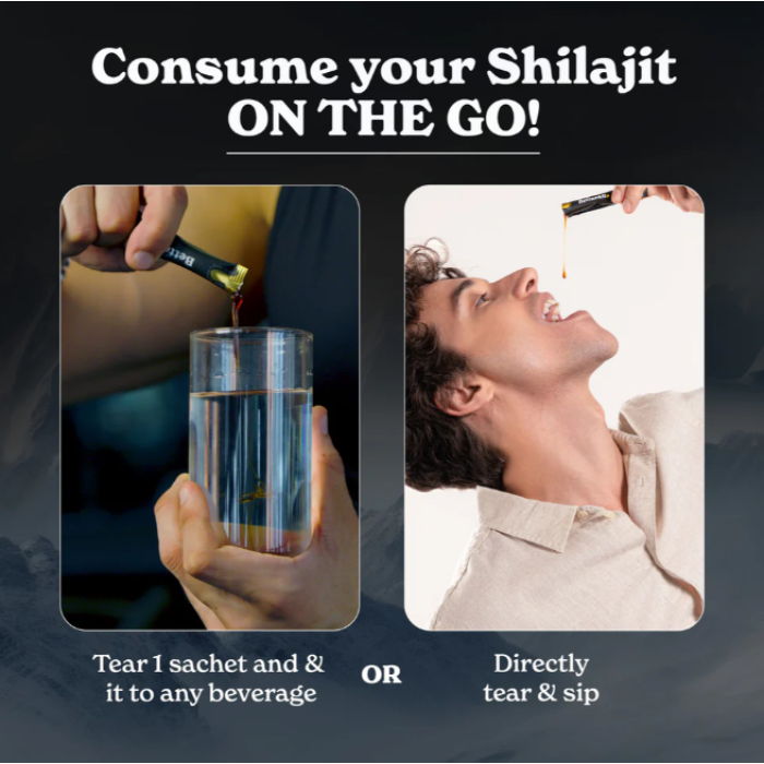Better Alt Himalayan Shilajit Honey Sticks, Pliculete De Shilajit Din Himalaya Si Miere Cu 75% Acid Fulvic, 30 Pliculete Better Alt Himalayan Shilajit Honey Sticks, Pliculete De Shilajit Din Himalaya Si Miere Cu 75% Acid Fulvic, 30 Pliculete