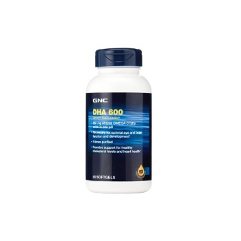 Gnc Dha 600, Acizii Grasi Dha Omega-3, 60 Cps