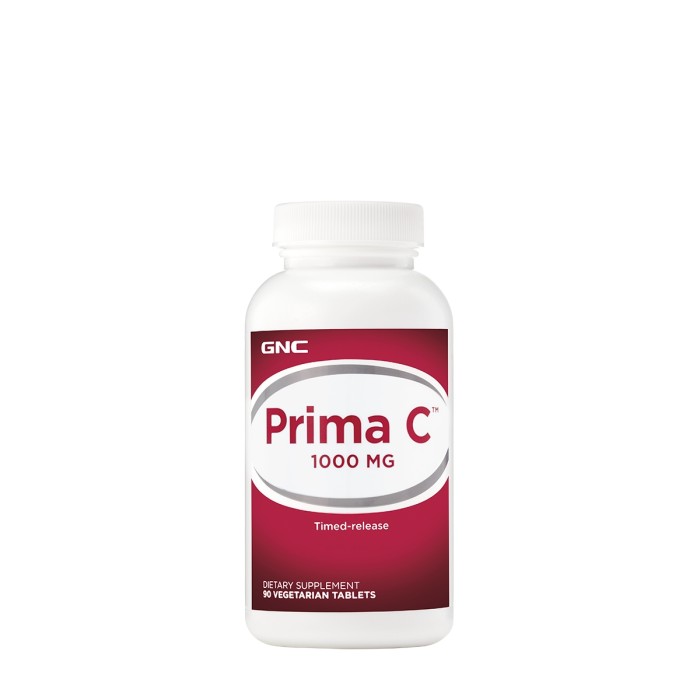Gnc Prima C 1000 Mg, Vitamina C Liposolubila Si Hidrosolubila Cu Bioflavonoide Si Eliberare Prelungita, 90 Tb Gnc Prima C 1000 Mg, Vitamina C Liposolubila Si Hidrosolubila Cu Bioflavonoide Si Eliberare Prelungita, 90 Tb