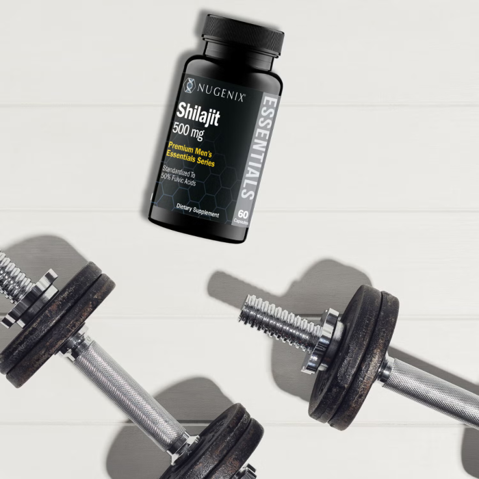 Nugenix Shilajit 500 Mg, Rasina Pura De Shilajit Din Himalaya, 60 Cps Nugenix Shilajit 500 Mg, Rasina Pura De Shilajit Din Himalaya, 60 Cps