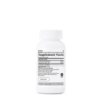 Gnc Msm/glucosamine, Msm Si Glucozamina 500 Mg, 90 Cps
