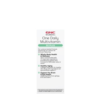 Gnc Women’s One Daily Multivitamin 50 Plus, Complex De Multivitamine Pentru Femei 50 Plus, 60 Tb