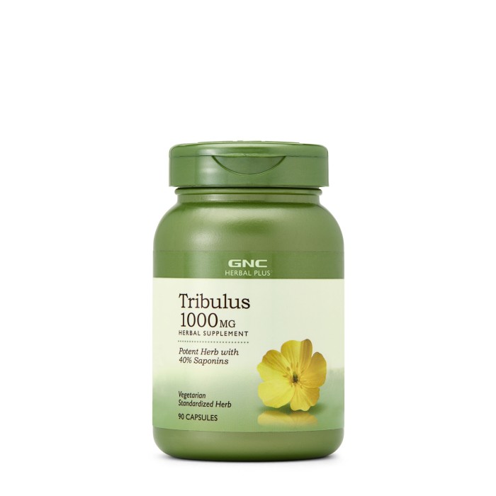 Gnc Herbal Plus Tribulus 1000 Mg, 90 Cps Gnc Herbal Plus Tribulus 1000 Mg, 90 Cps