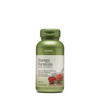 Gnc Herbal Plus Energy Formula, Formula Pentru Energie, 100 Cps